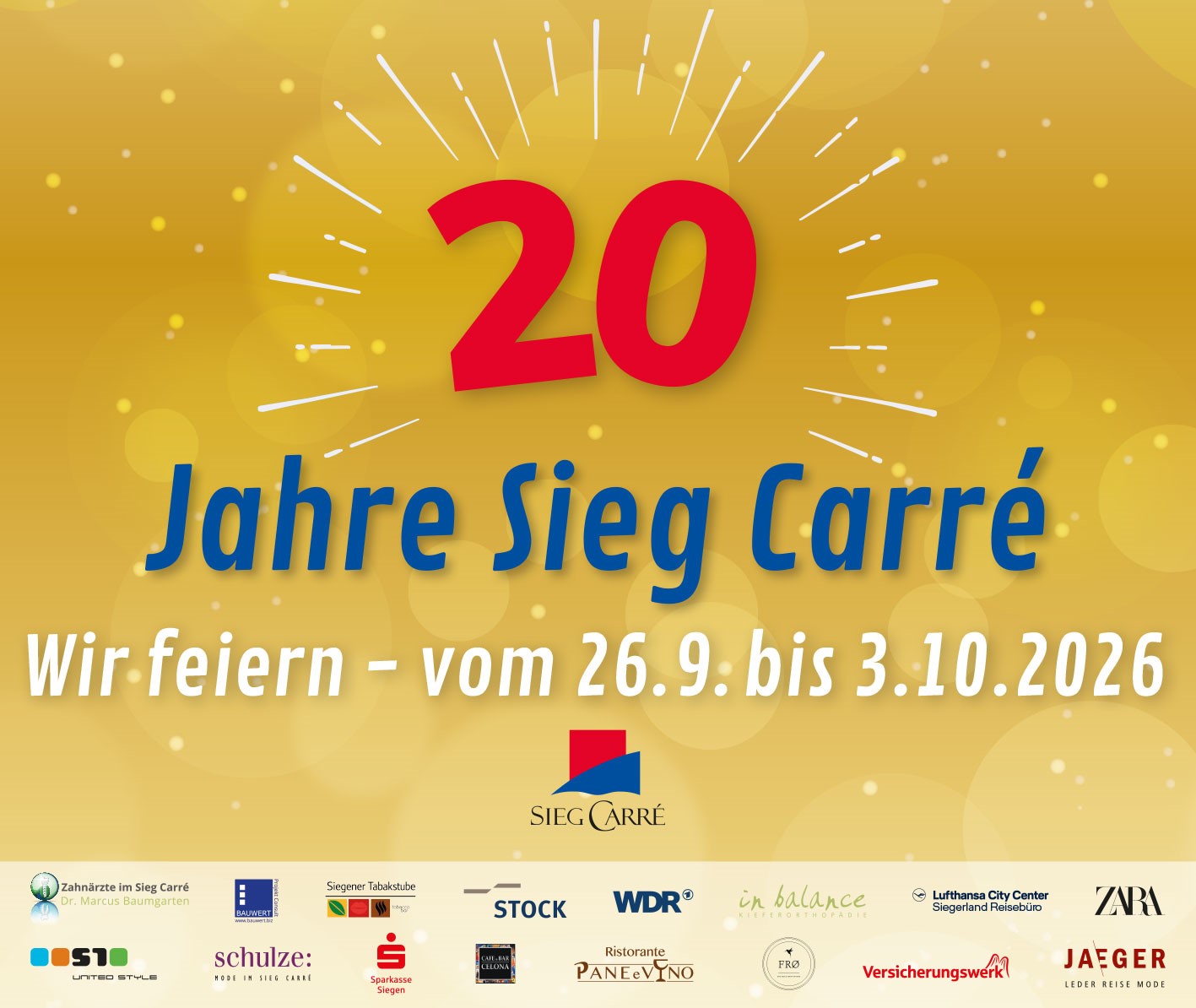 20 Jahre Jubiläum